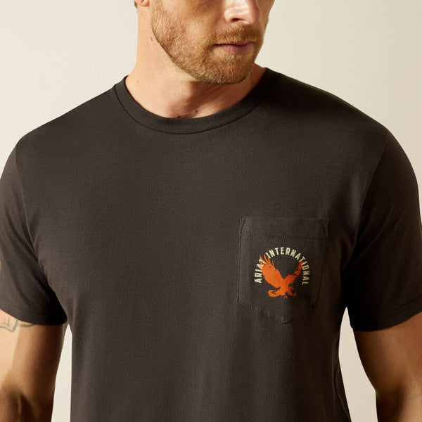 Ariat Eagle Large T-Shirt - Broken horn