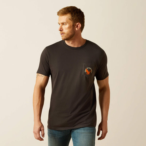 Ariat Eagle Large T-Shirt - Broken horn