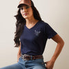 Ariat Ladies Real Mama Hen Tee - Broken horn