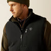 Ariat Men's Logo Softshell Vest - Broken horn