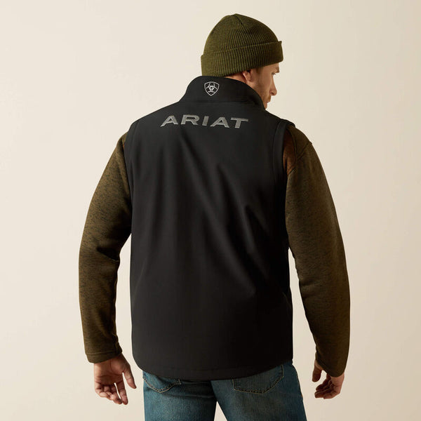 Ariat Men's Logo Softshell Vest - Broken horn
