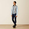 Ariat Girl's Bella Reversible Insulated Vest - Broken horn
