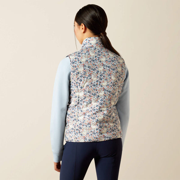 Ariat Girl's Bella Reversible Insulated Vest - Broken horn
