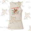 Cowgirl Club Western Graphic Tank - Broken horn