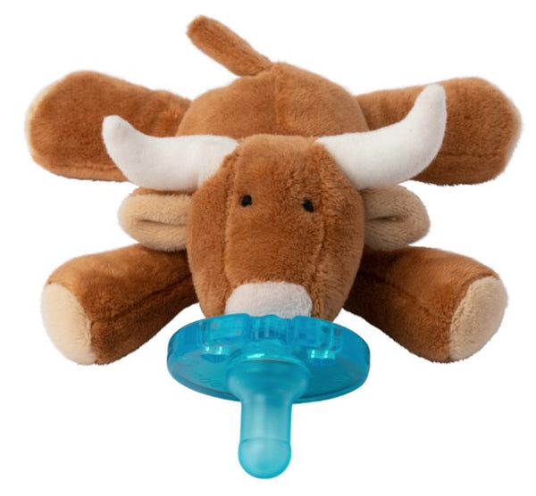 WubbaNub® Collection: The Original Baby Pacifier-Plush Friend Pouch - Broken horn