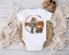 Lil' Cowgirl Infant Romper - Broken horn