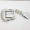 Buckle set: Western/Navajo Style Buckle/Loop/Tip - Broken horn