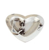 Western Statement Heart Buckle - Broken horn