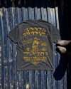 Los Sundays Tequlia The Cowboy State Tee - Vintage Black / Yellow - Broken horn