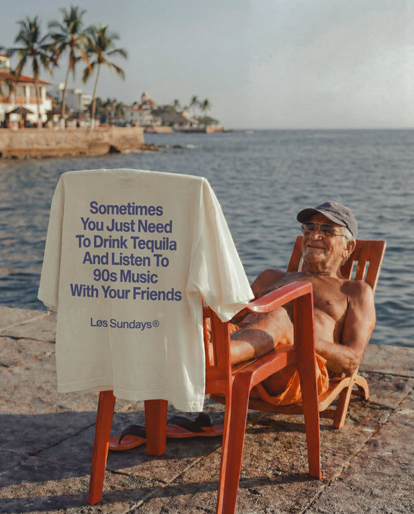 Los Sundays Tequila The 90's Music Tee - Broken horn
