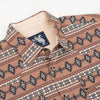 Rodeo Men's Western Pearl Snap Aztec Print Shirt