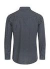 Rodeo Men's Western Pearl Snap Print Shirt