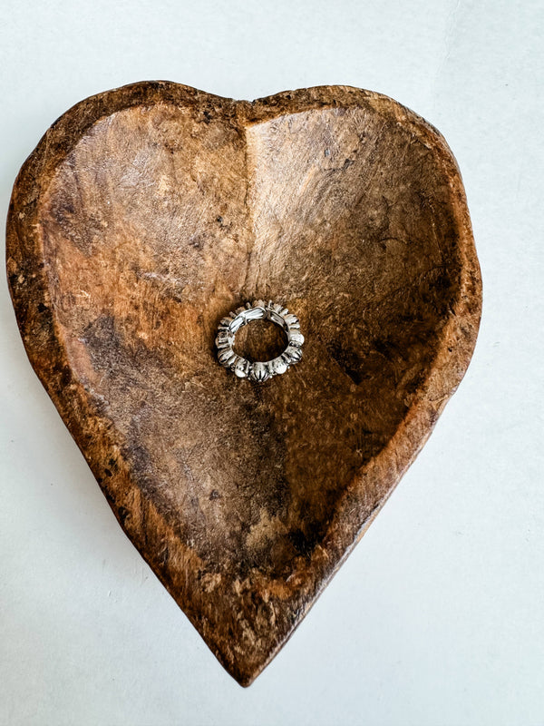 Western Simple Stretch Ring - Broken horn
