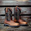 Rancher Grit 12" Square Soft Toe - Broken horn