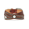 Rivet Wrangler Belt - Broken horn