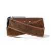 Tony Lama 1 1/2 Bark Stockyard Accessorie Belt - Broken horn