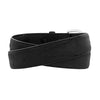 Justin Black Classic Western Men's Belt - Big & Tall - Broken horn