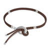 Double Barrel Braid Belt - Broken horn