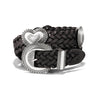 Heart Concho Belt - Broken horn