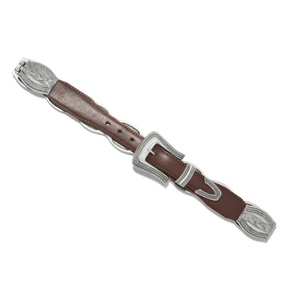 Silver Links Belt - Broken horn