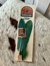 King of the Rodeo Hat Feather - Broken horn