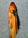 Lone Rider Hat Feather - Broken horn