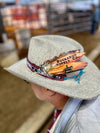 Lone Rider Hat Feather - Broken horn
