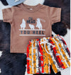 I'll Head You Heel Tee - Brown - Broken horn