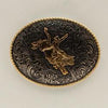 Oval Roped Antique Buckle