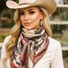 Pink & Brown Paisley Wild Rag