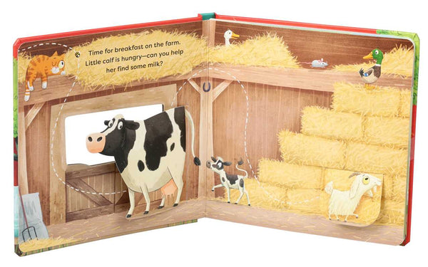 Flaptastic Farm by Editors of Silver Dolphin Books - Broken horn