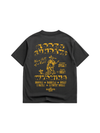 Los Sundays Tequlia The Cowboy State Tee - Vintage Black / Yellow - Broken horn