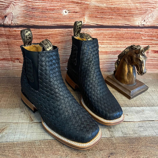 Botin Vaquero Petatillo Tejidos - Broken horn