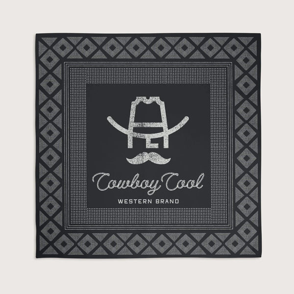 Cowboy Cool Bandana - Broken horn