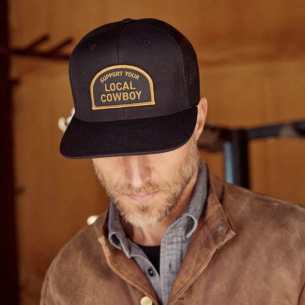 Support Your Local Cowboy Cap - Broken horn