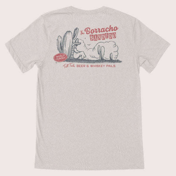 Cowboy Cool Borracho Bandido T-Shirt - Broken horn