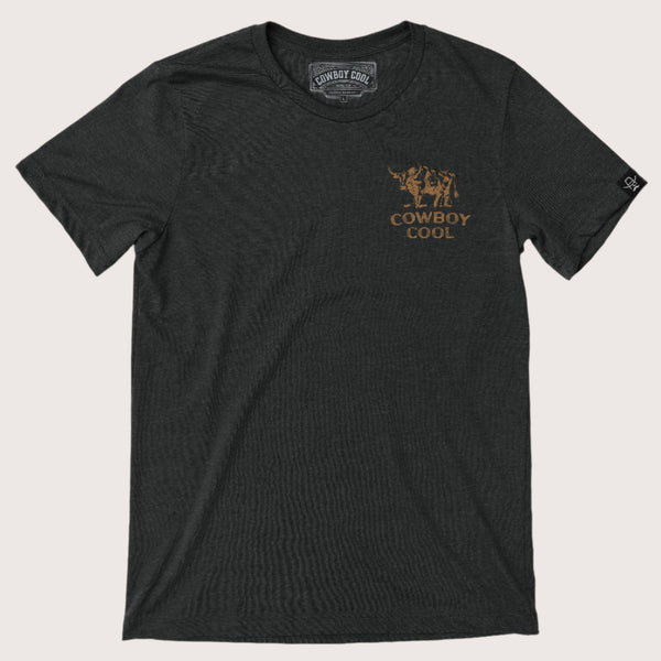 Cowboy Cool Toro T-Shirt - Broken horn