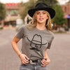 Cowboy Cool Hank Tee - Broken horn