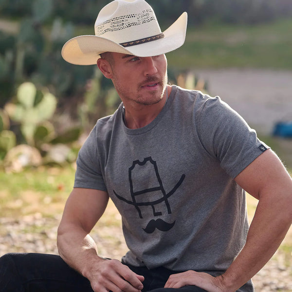 Cowboy Cool Hank Tee - Broken horn