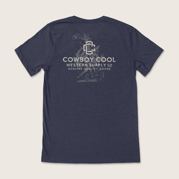 Cowboy Cool Tip Of The Hat T-Shirt - Broken horn
