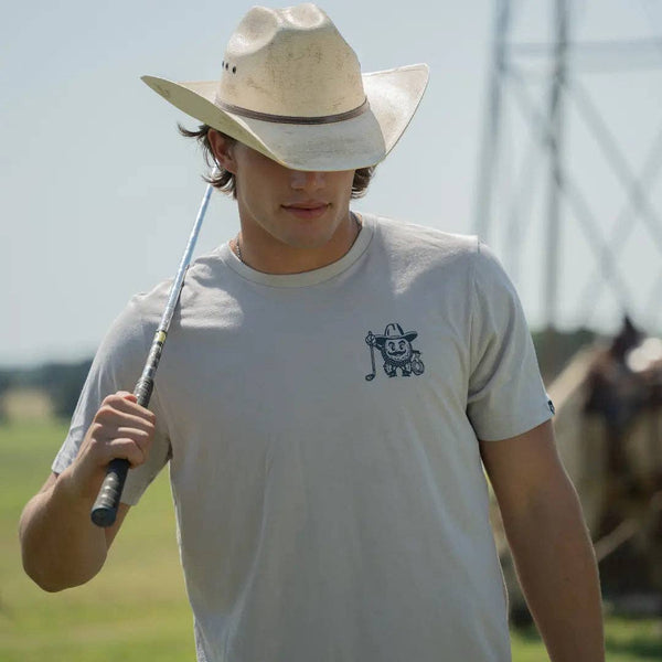 Outlaw Golf T-Shirt - Broken horn