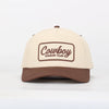 Club Patch Hat Brown - Broken horn