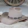 Antiqued Oval Hat Band
