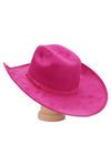 Kids Faux Suede Cutter Crown Cowboy Hat