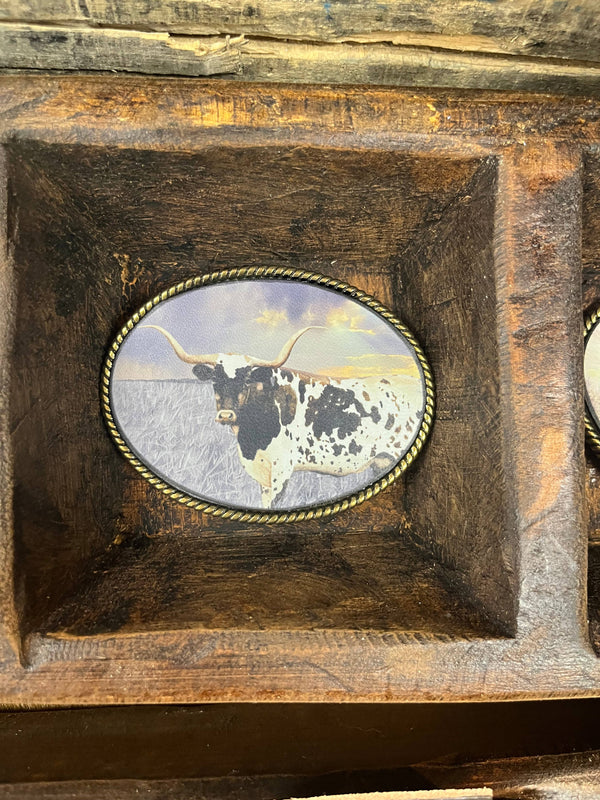 Belt Buckle - Old Timer 2.0 - Broken horn