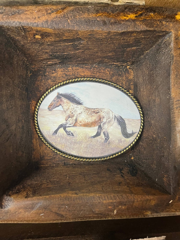 Belt Buckle - Desperado - Broken horn