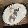 Belt Buckle - Wyatt - Broken horn