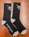 Broken Horn Crew Socks - Broken horn
