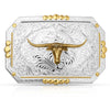 Principle Longhorn Showpiece Belt Buckle