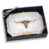 Principle Longhorn Showpiece Belt Buckle